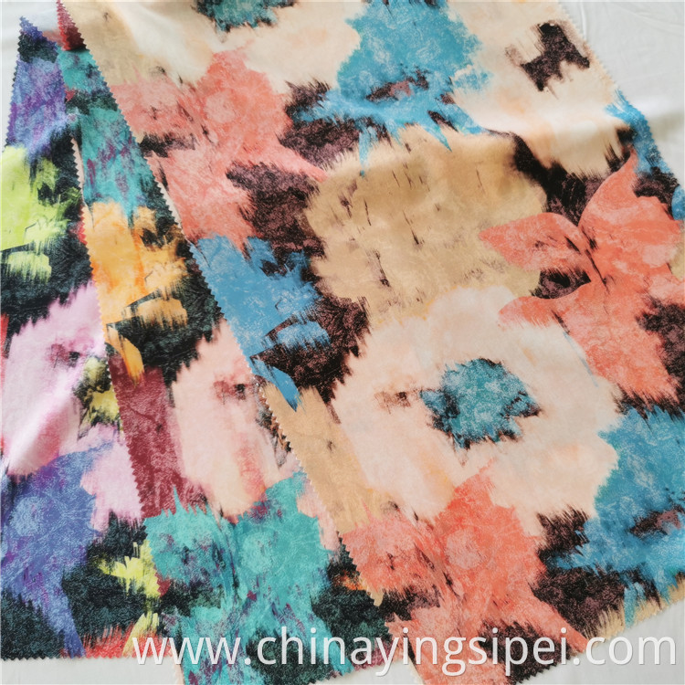 Top selling challie somali rayon viscose big flower dubai rayon fabric